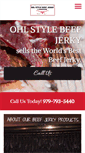 Mobile Screenshot of ohlstylebeefjerky.com